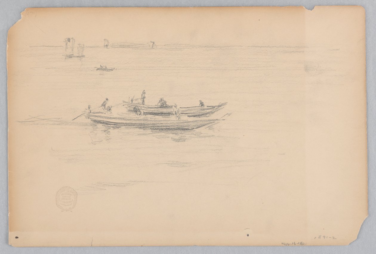 Barcos de pesca, Japão de Robert Frederick Blum