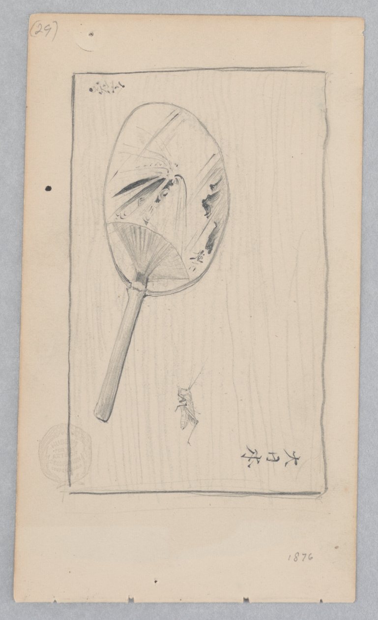 Ventilador Japonês de Robert Frederick Blum