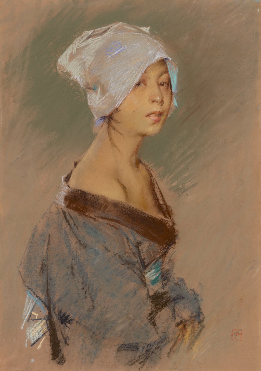 Rapariga japonesa de Robert Frederick Blum