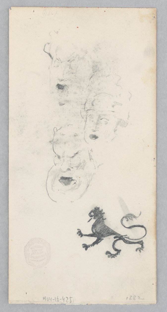 leão desenfreado de Robert Frederick Blum