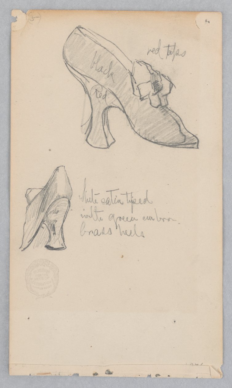 Sapato de Robert Frederick Blum