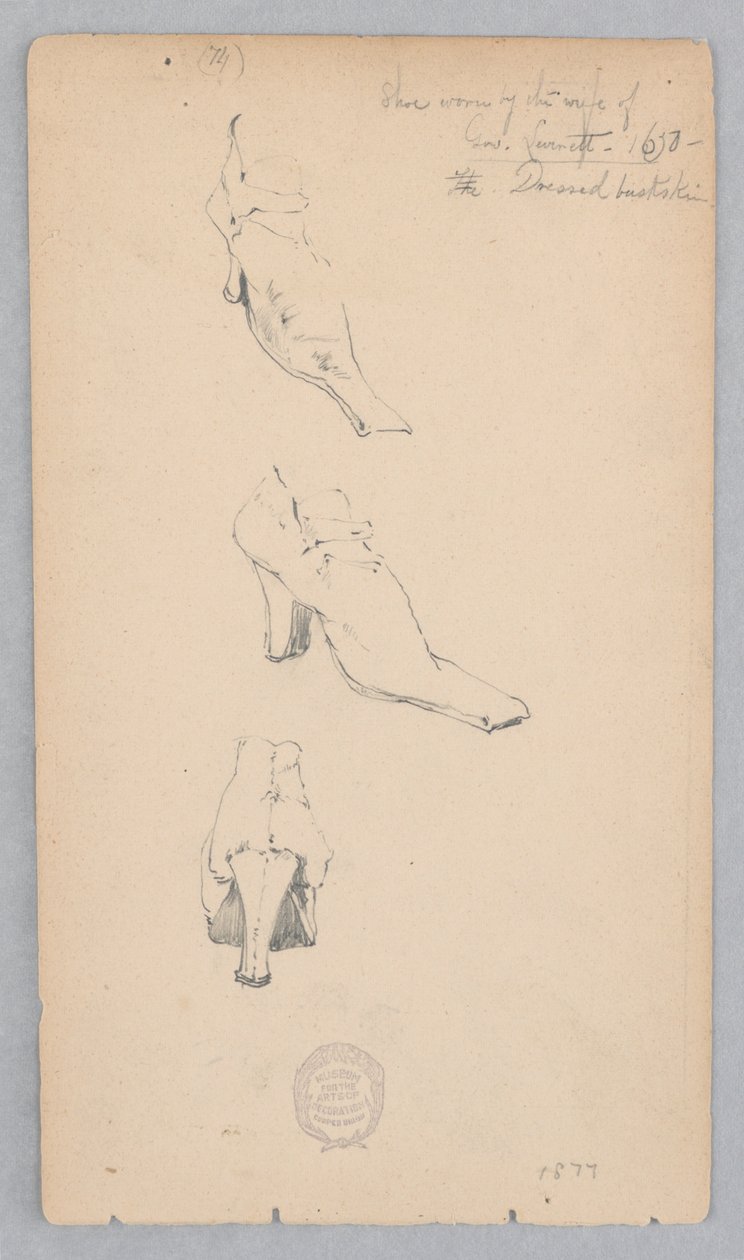 Sapato de Robert Frederick Blum
