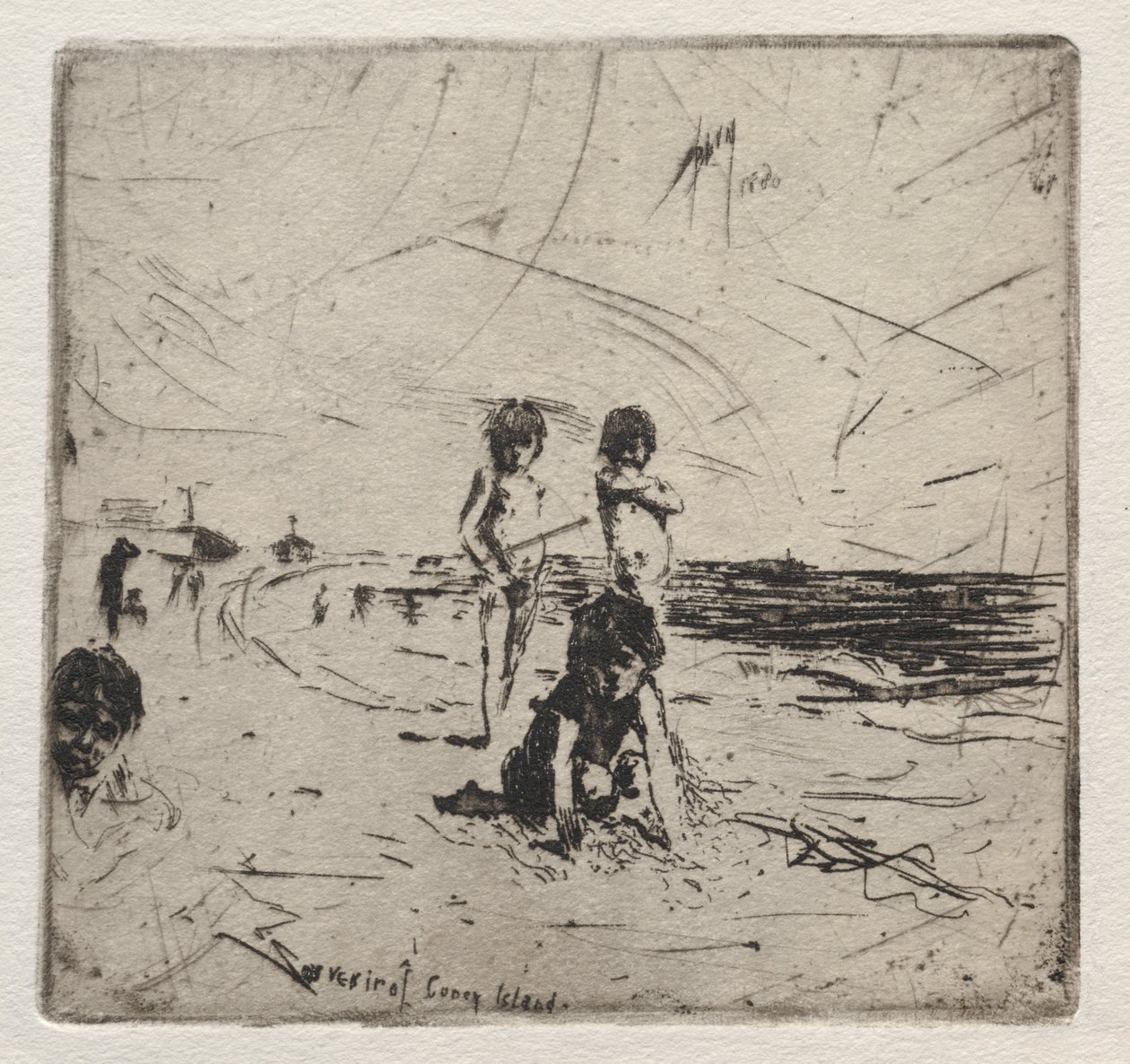 Lembrança de Coney Island de Robert Frederick Blum