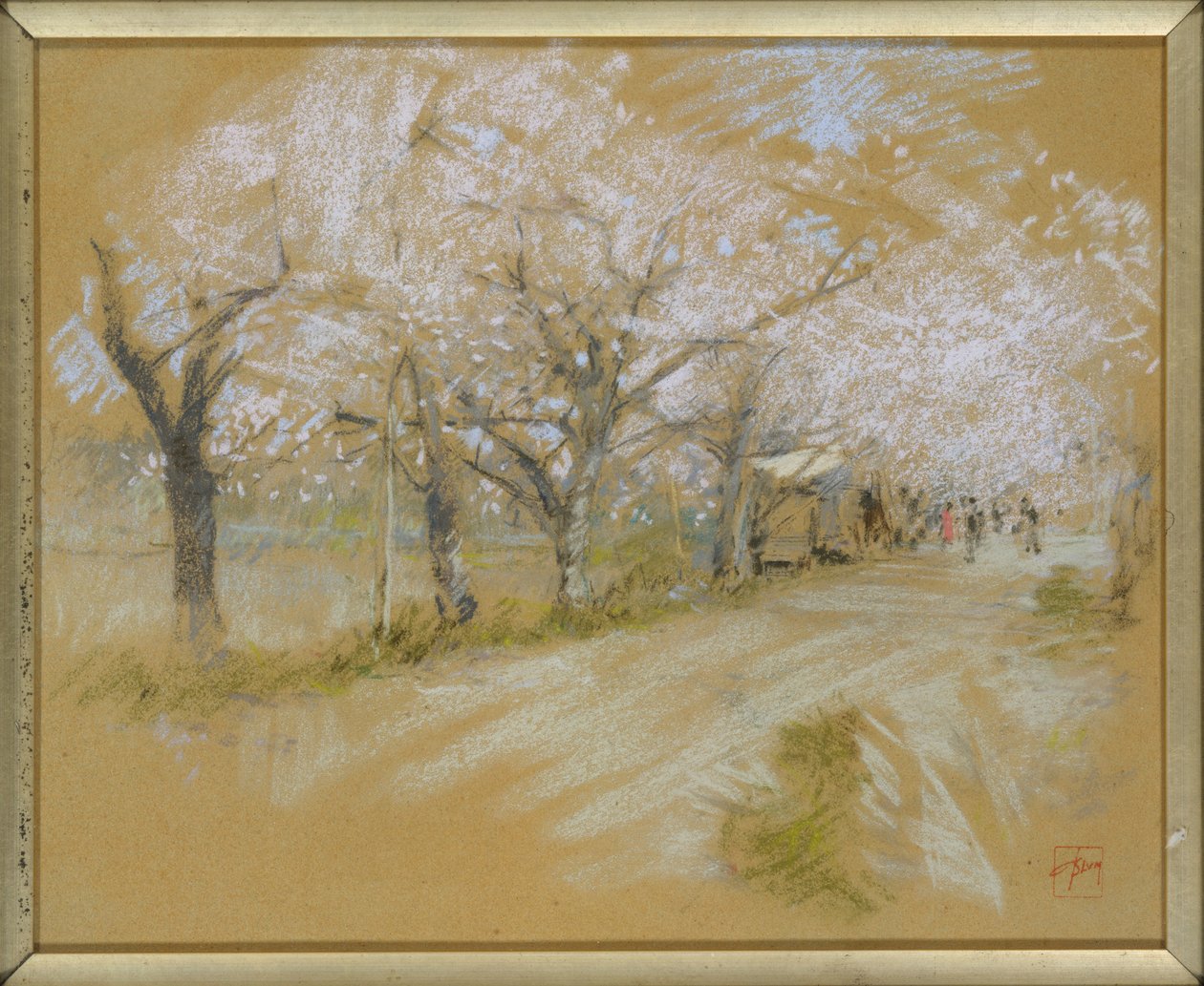 Paisagem primaveril de Robert Frederick Blum