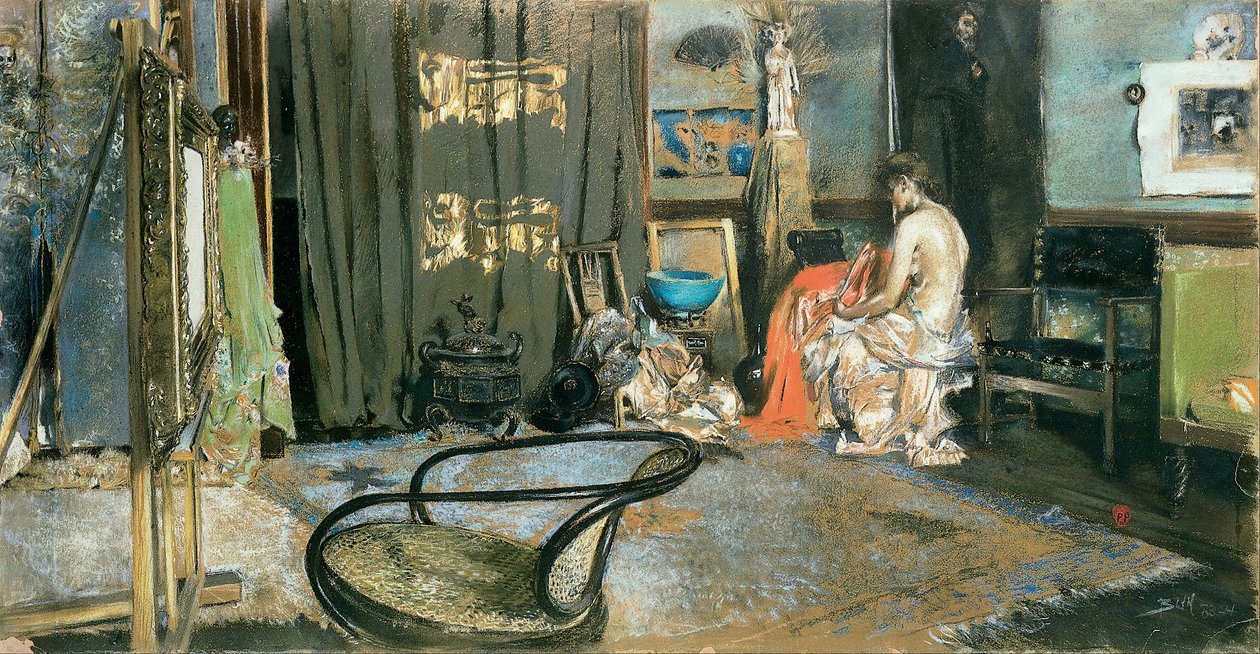 Ateliê de Robert F. Blum de Robert Frederick Blum
