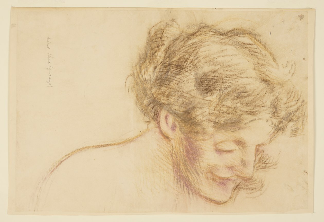 Estudo para uma mulher, “Vintage Festival”, Mendelssohn Glee Club, Nova York, NY de Robert Frederick Blum