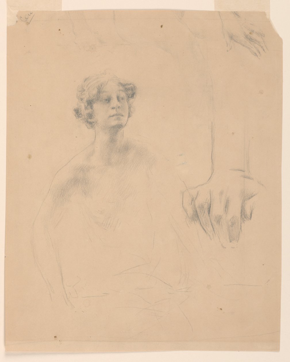 Estudo para mulheres, “Vintage Festival”, Mendelssohn Glee Club, Nova York, NY de Robert Frederick Blum