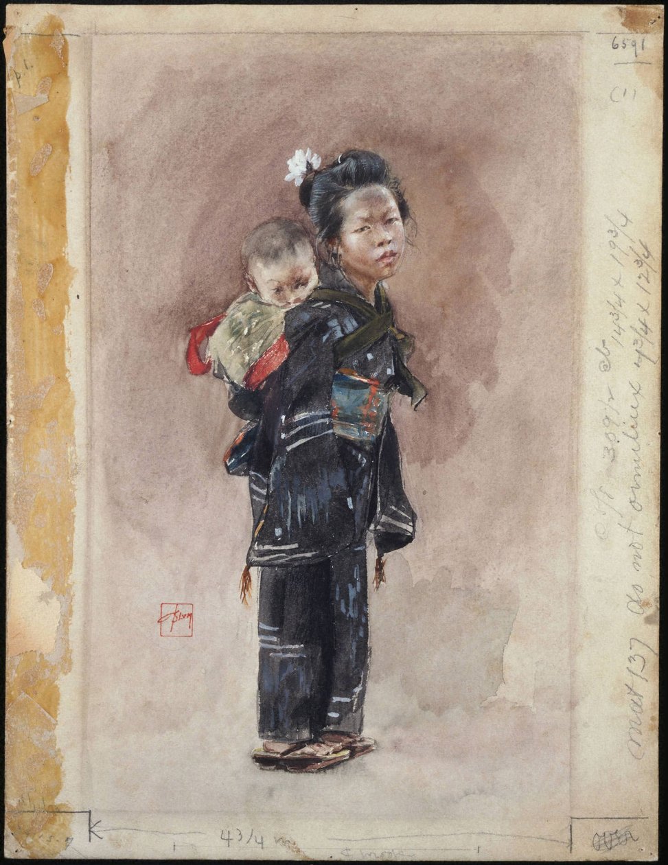 É ali que vivem todos os bebés no Japão de Robert Frederick Blum