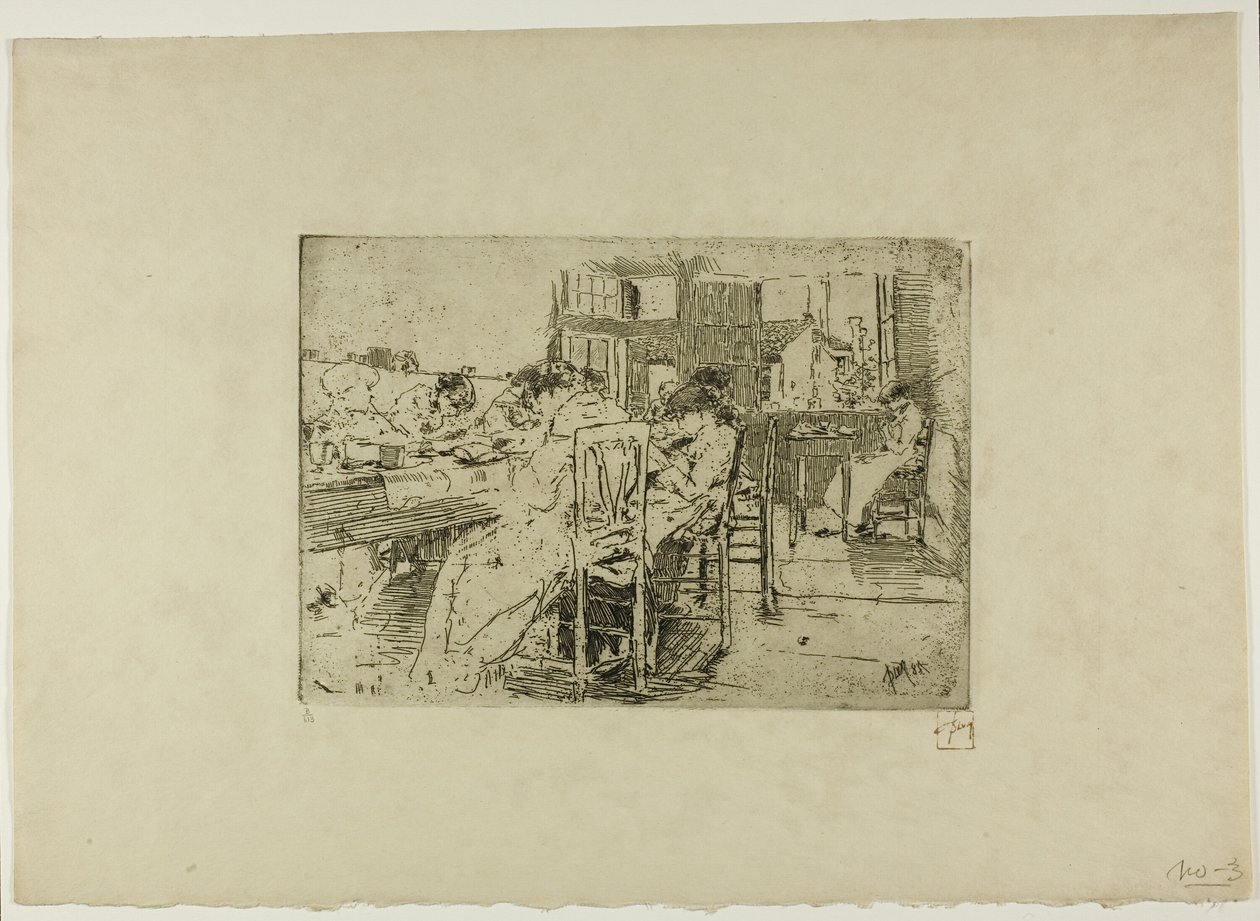 Sem título (Meninas Dizendo Graça) de Robert Frederick Blum