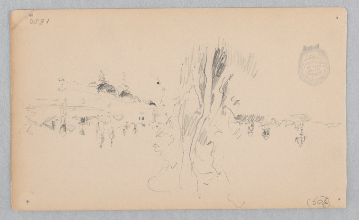 Vista de Veneza, Itália de Robert Frederick Blum