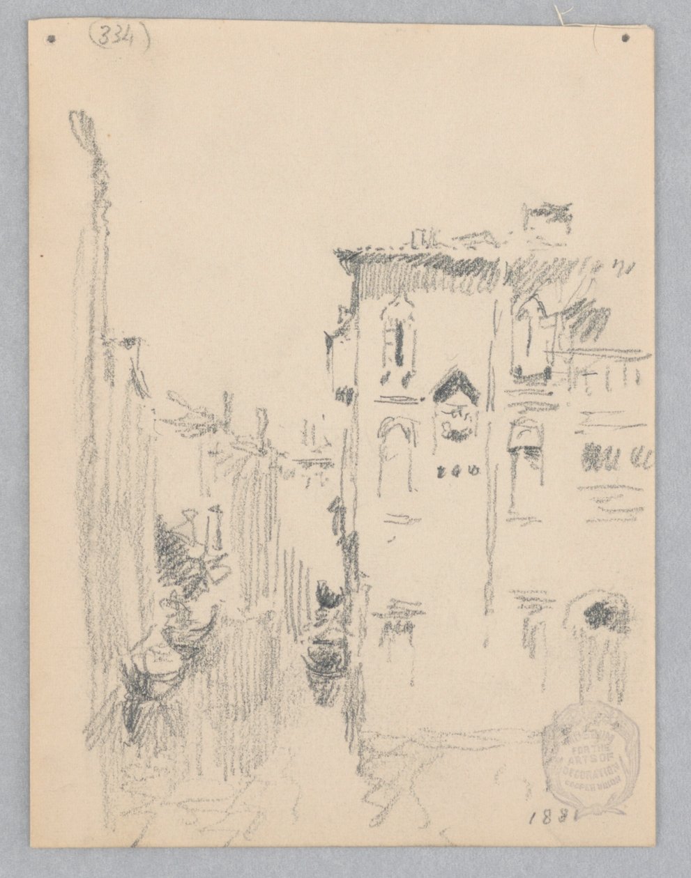 Vista de Veneza, Itália de Robert Frederick Blum