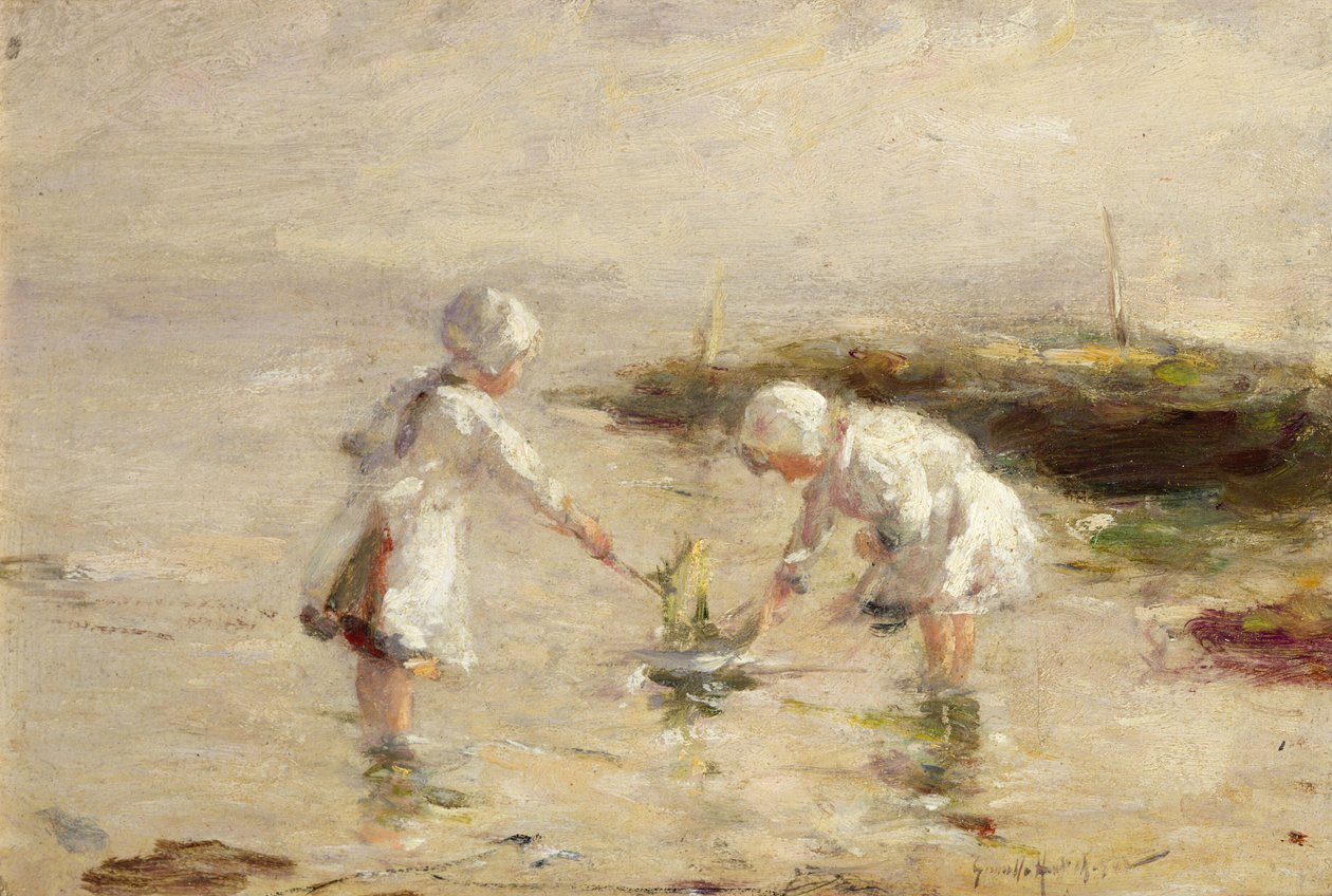 O barco de brinquedo de Robert Gemmell Hutchison