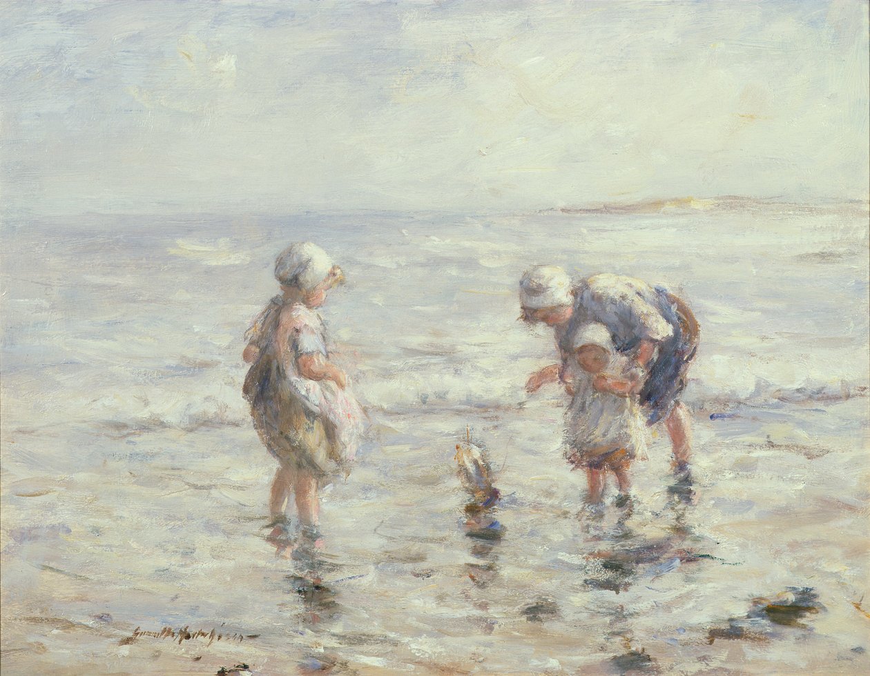 Navegando no Barco de Robert Gemmell Hutchison