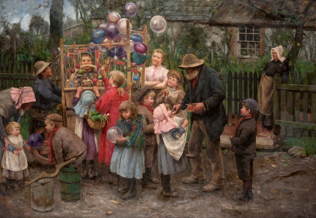 O homem Gundy, c.1897 (óleo sobre tela) de Robert Gemmell Hutchison