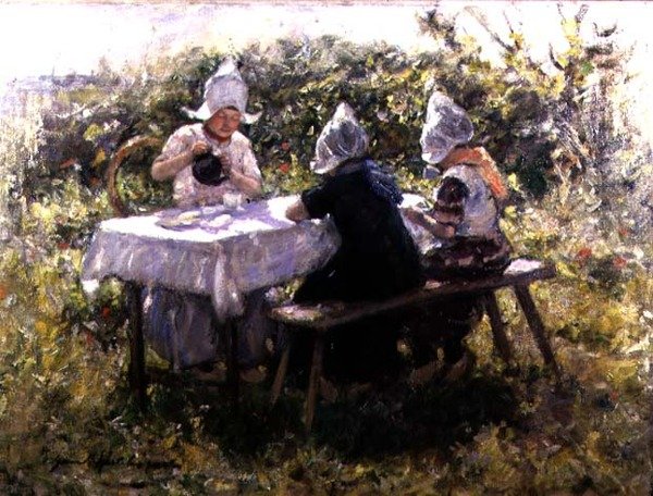 A Festa do Chá de Robert Gemmell Hutchison