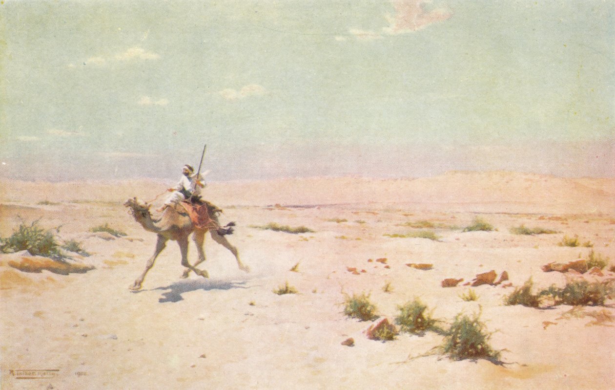 Um Correio do Deserto, c1880, 1904 de Robert George Talbot Kelly