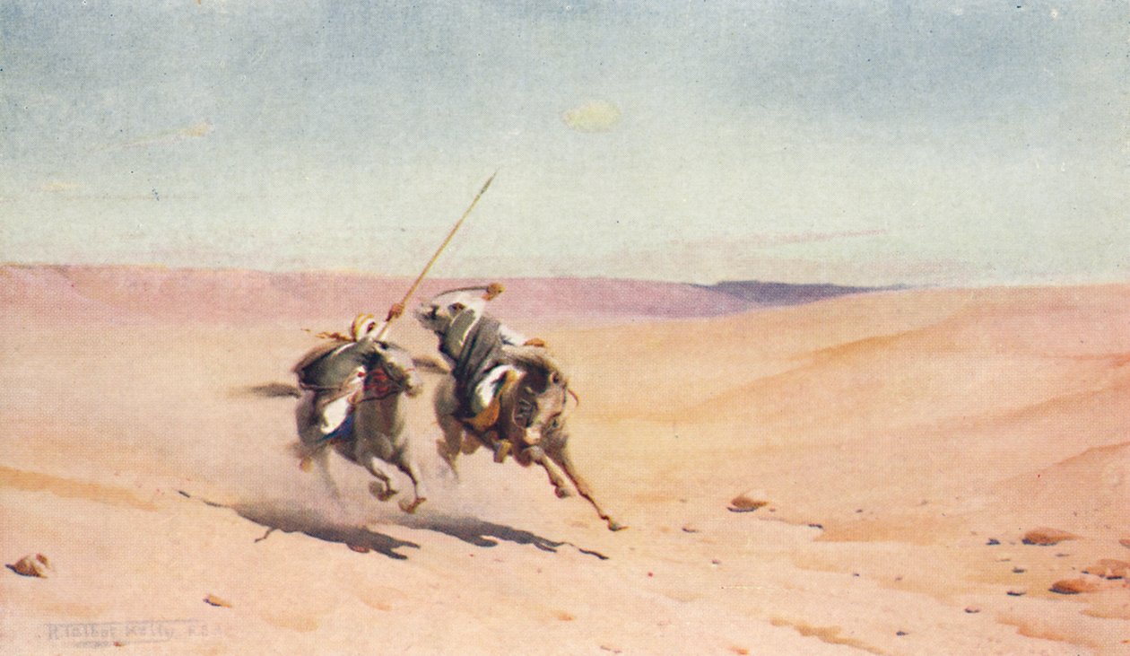 Um duelo, c1880, 1904 de Robert George Talbot Kelly