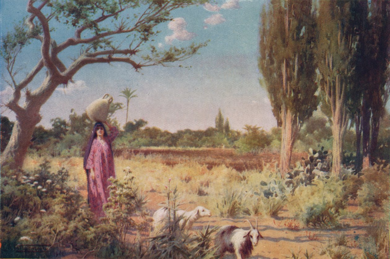 Pastoral em Damietta, c1880, 1904 de Robert George Talbot Kelly