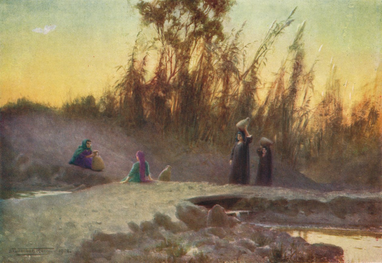 No poço, c1880, 1904 de Robert George Talbot Kelly