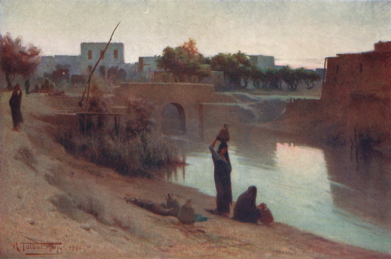 Noite em Fakus, c1880, 1904 de Robert George Talbot Kelly