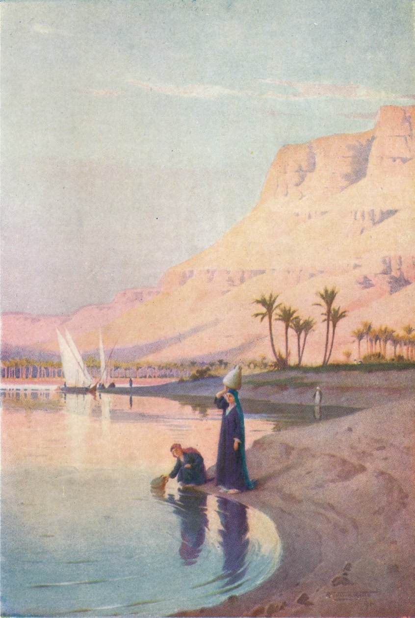 Gibel Kasr-Es-Saad, c1880, 1904 de Robert George Talbot Kelly