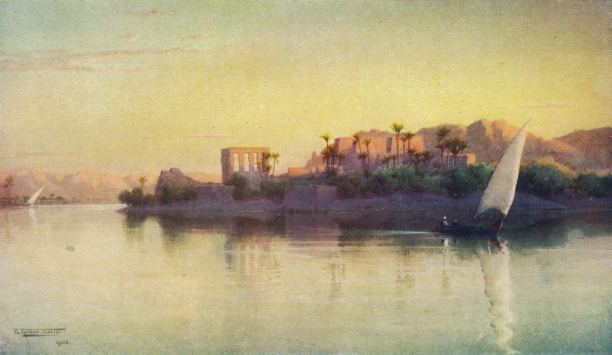 Philae, c1880, 1904 de Robert George Talbot Kelly