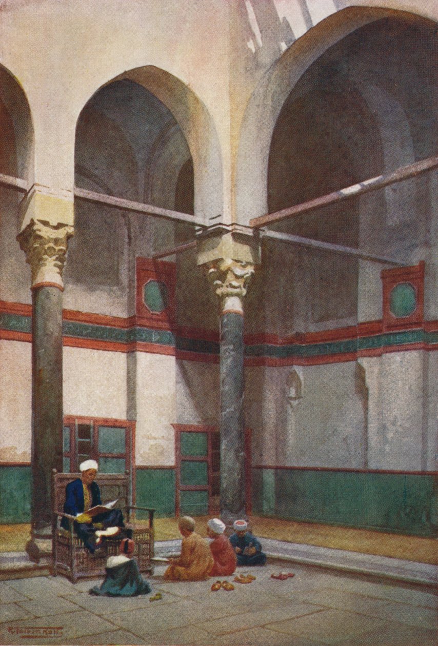 Sebeel da mesquita do sultão Kelaun, c1880, 1904 de Robert George Talbot Kelly