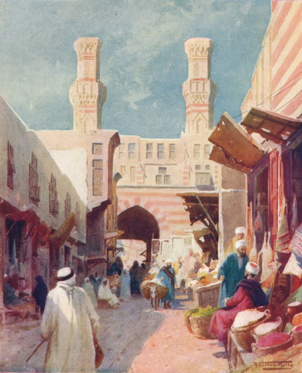 O Bab-Zuweyla, c1880, 1904 de Robert George Talbot Kelly