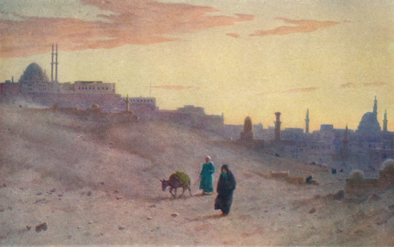 A Cidadela e o Cairo do Oriente, c1880, 1904 de Robert George Talbot Kelly