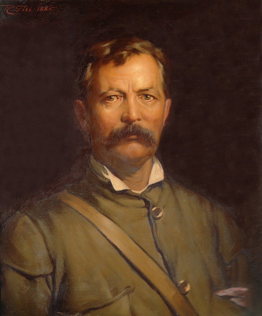 Retrato de Henry M. Stanley, Explorer de Robert Gibb