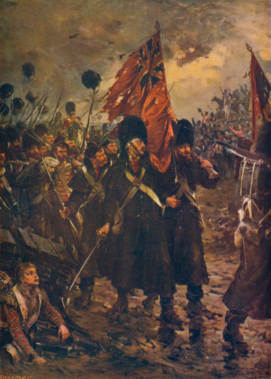 Salvando as cores: os guardas na batalha de Inkerman, 1854 1909 de Robert Gibb