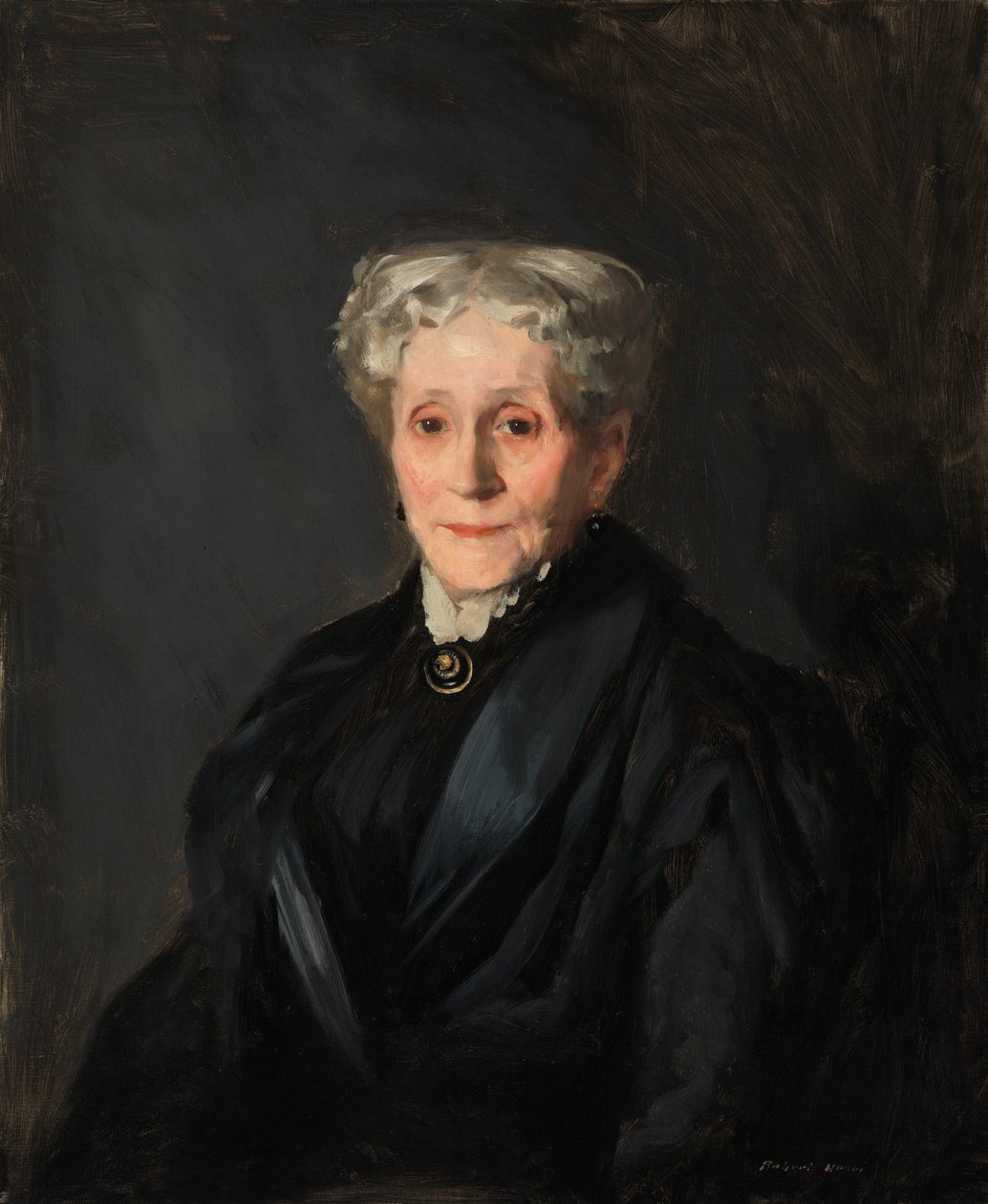 Elizabeth Virginia Laning Bradner Smith Sra. George Cotton Smith, 1908. de Robert Henri