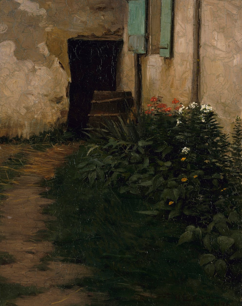 Um caminho de jardim de Robert Henry Logan