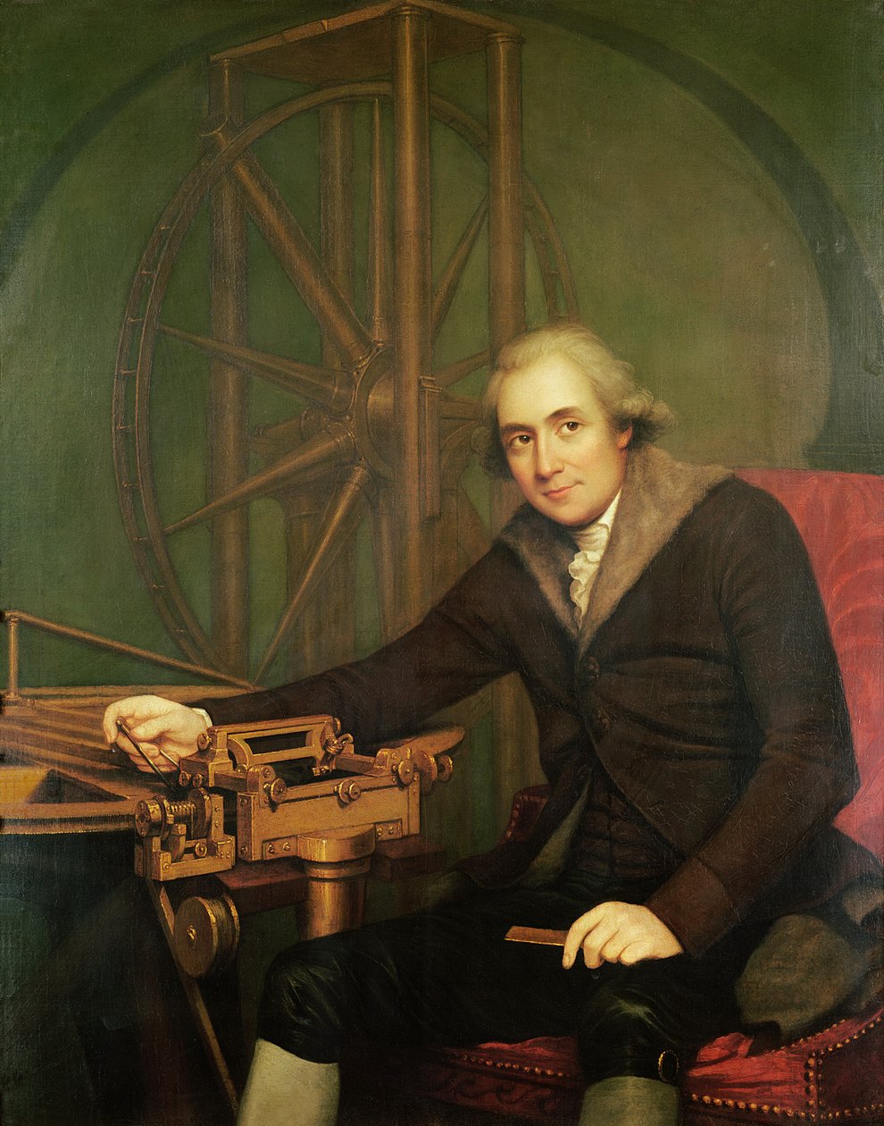 Retrato de Jesse Ramsden (1735-1800) de Robert Home