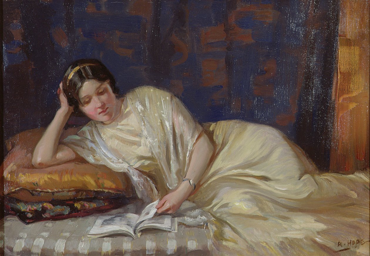 O vestido de seda amarelo de Robert Hope