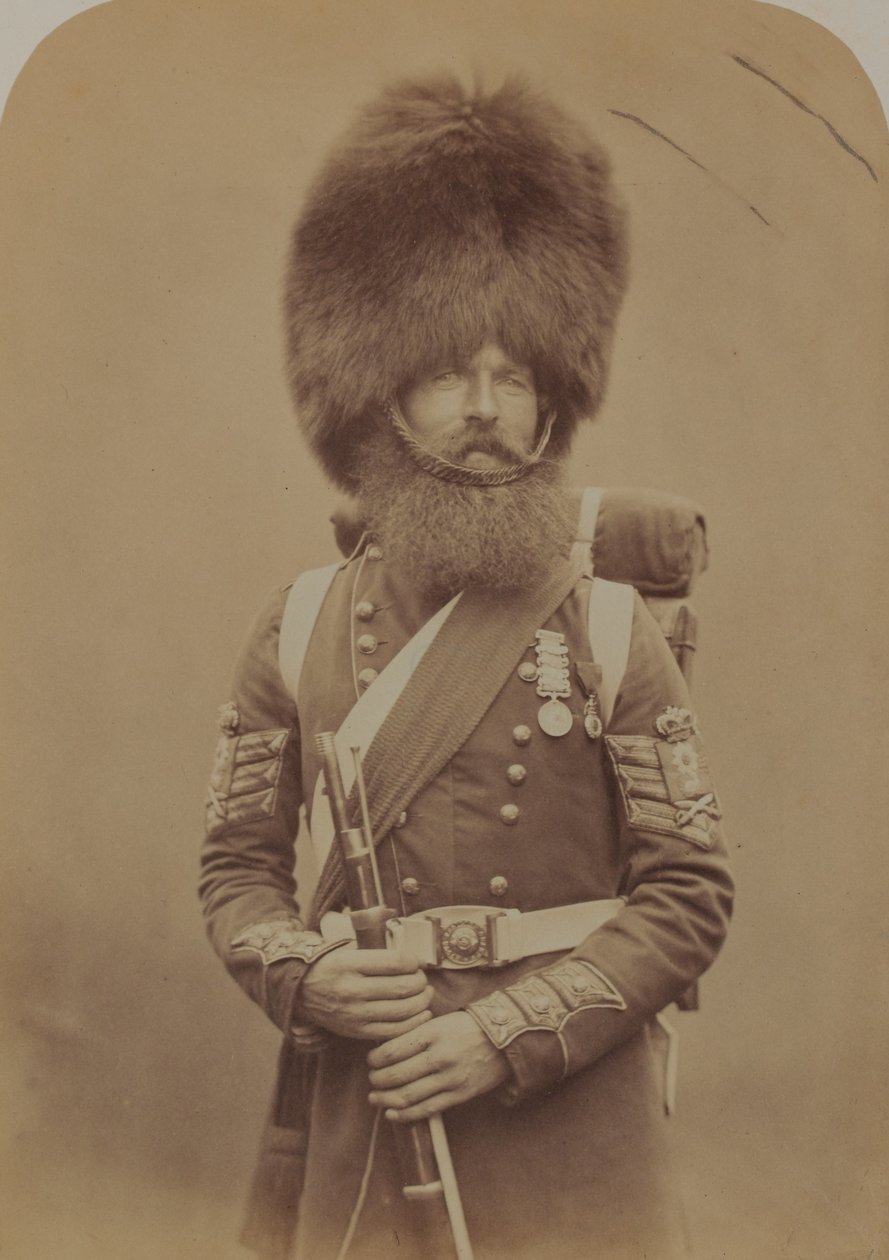 Cor-Sargento Macgregor, Guardas Fusiliers Escoceses de Robert Howlett