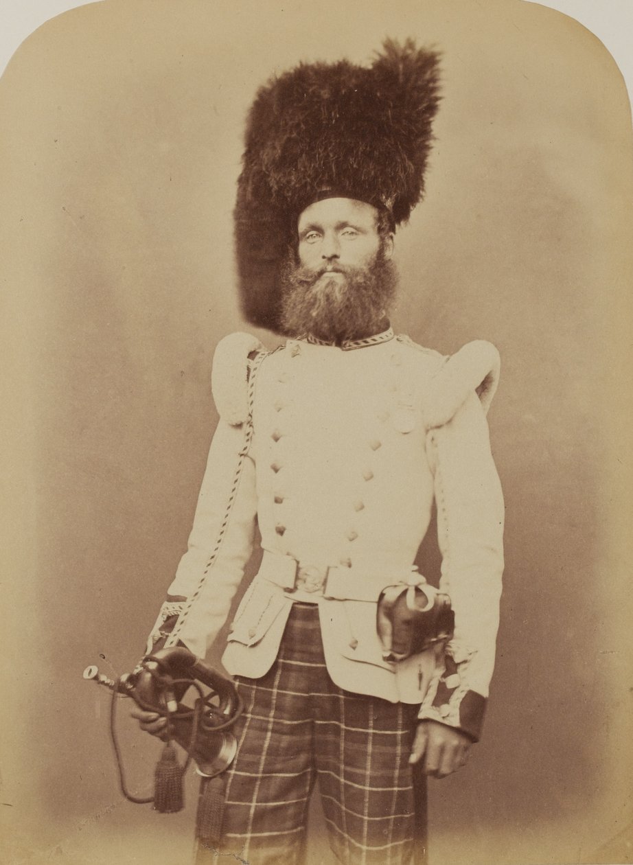 Baterista John Rennie, 72º (Duque de Highlanders de Albany) Regimento de Pé de Robert Howlett