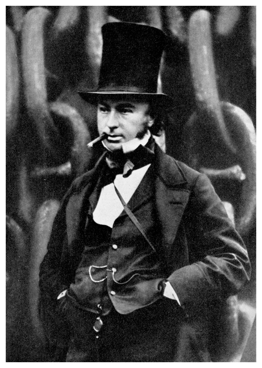 Isambard Kingdom Brunel, engenheiro britânico, 1857 1956. de Robert Howlett