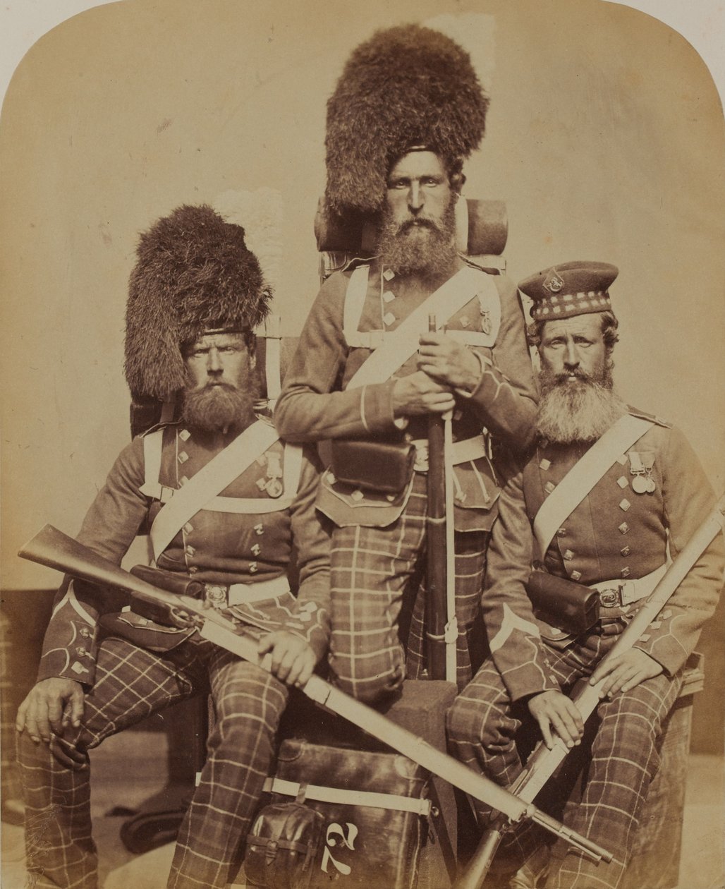 Noble, Dawson e Harper, 72º (Duque de Highlanders de Albany) Regimento do Pé de Robert Howlett
