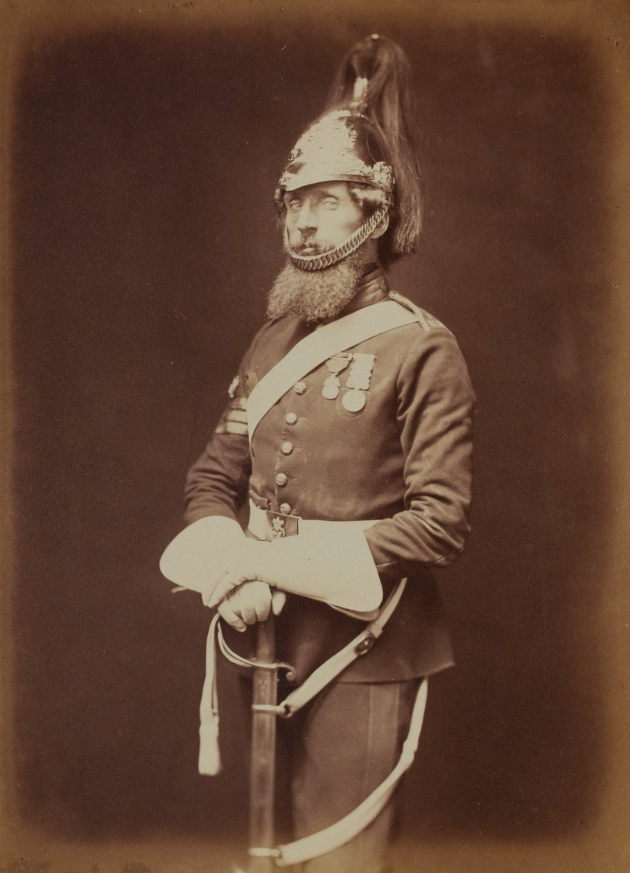 Sargento-Major Bailey, 1º Guarda Real Dragão de Robert Howlett