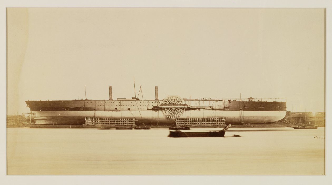 O Grande Oriente, 17 de novembro de 1857 (albumen print from wet collodion negative) de Robert Howlett