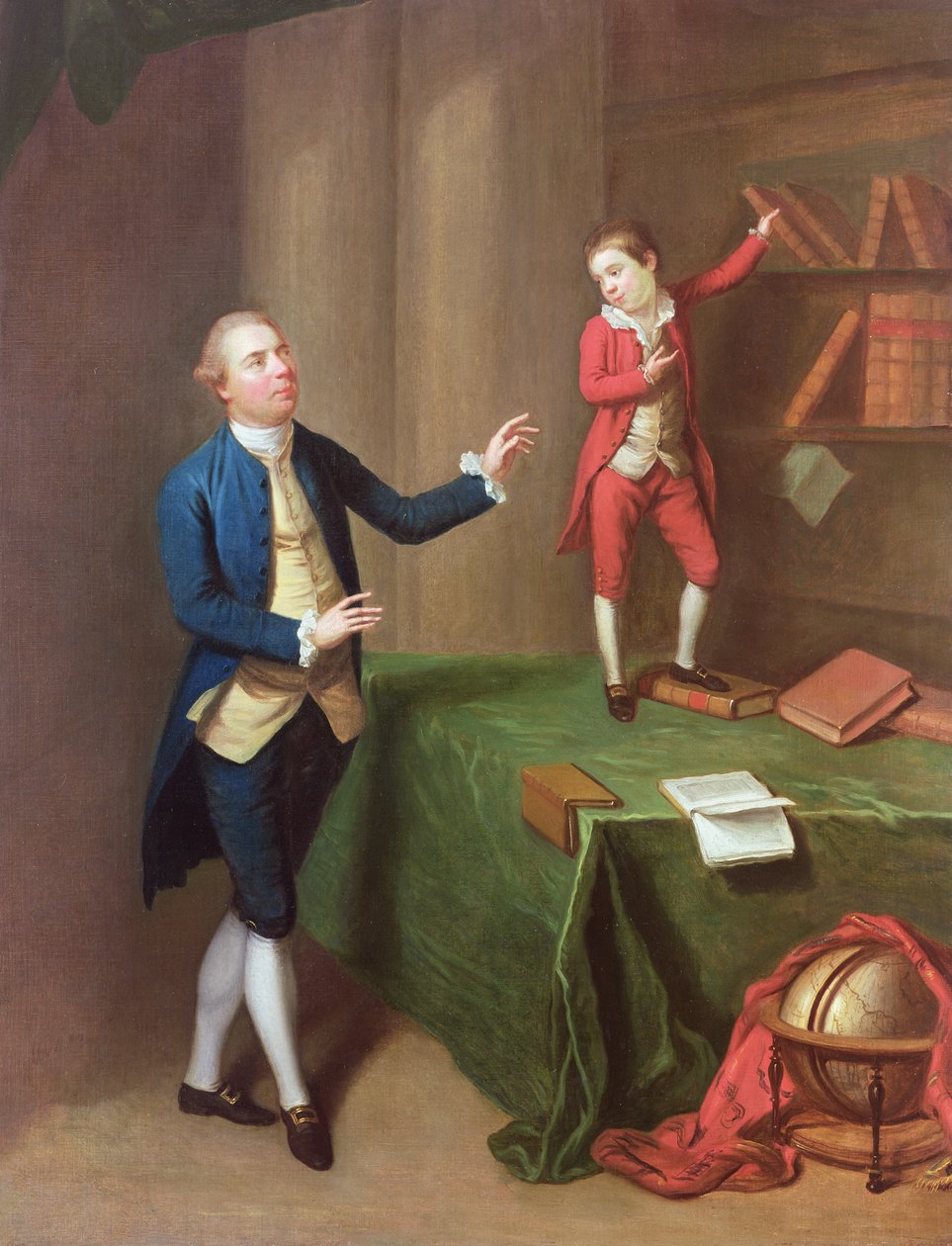 Sir Robert Walker e seu filho Robert de Robert Hunter