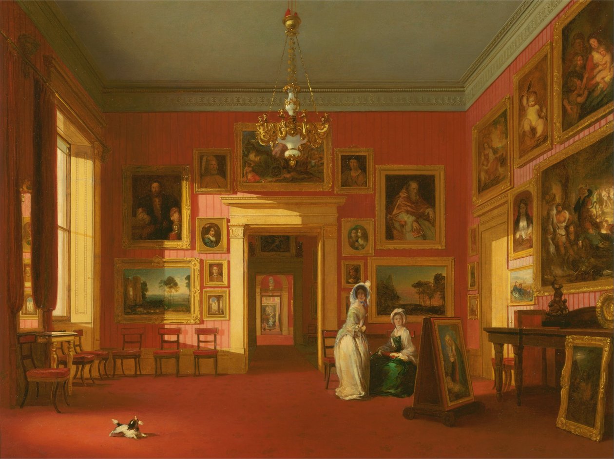 Galeria de fotos de Lord Northwick em Thirlestaine House de Robert Huskisson