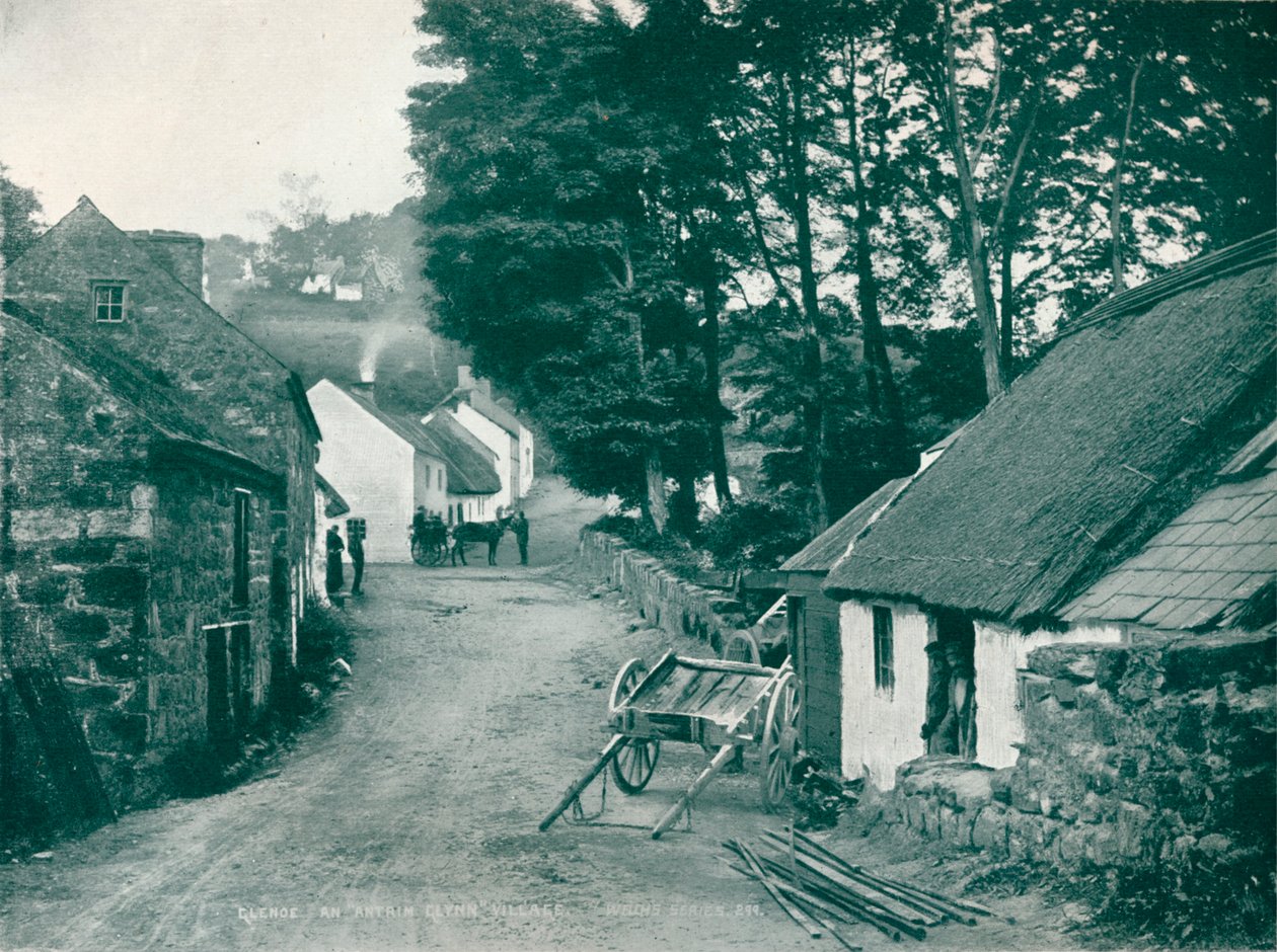 Glenoe: uma vila de Antrim Glynn, c1903 de Robert John Welch
