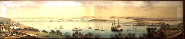 Uma Vista Panorâmica da Enseada da Cortiça de Robert L. Stopford