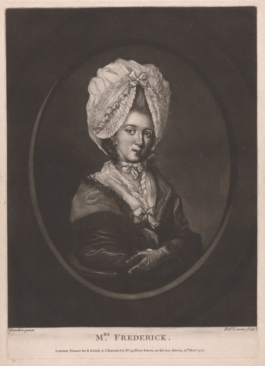 Sra. Frederick de Robert Laurie