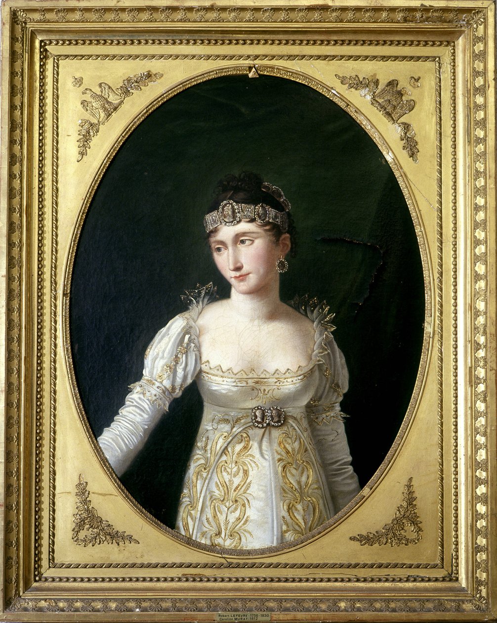 Caroline Murat 1812 de Robert Lefevre (1756 - 1830) de Robert Lefevre