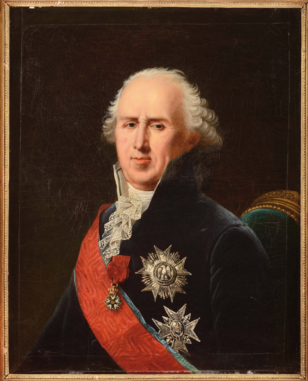 Retrato de Charles-Francois (Charles Francois) Lebrun (1739-1824), duc de Plaisance, de Lefevre, Robert (1756-1830). Óleo sobre tela de Robert Lefevre