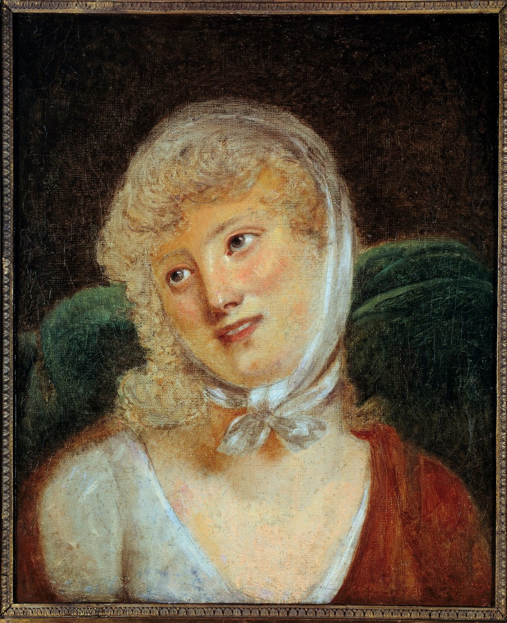 Retrato de Mary Laczinska, Condessa Walewska (1789 - 1817). Pintura de Robert Lefevre (1755-1830) de Robert Lefevre