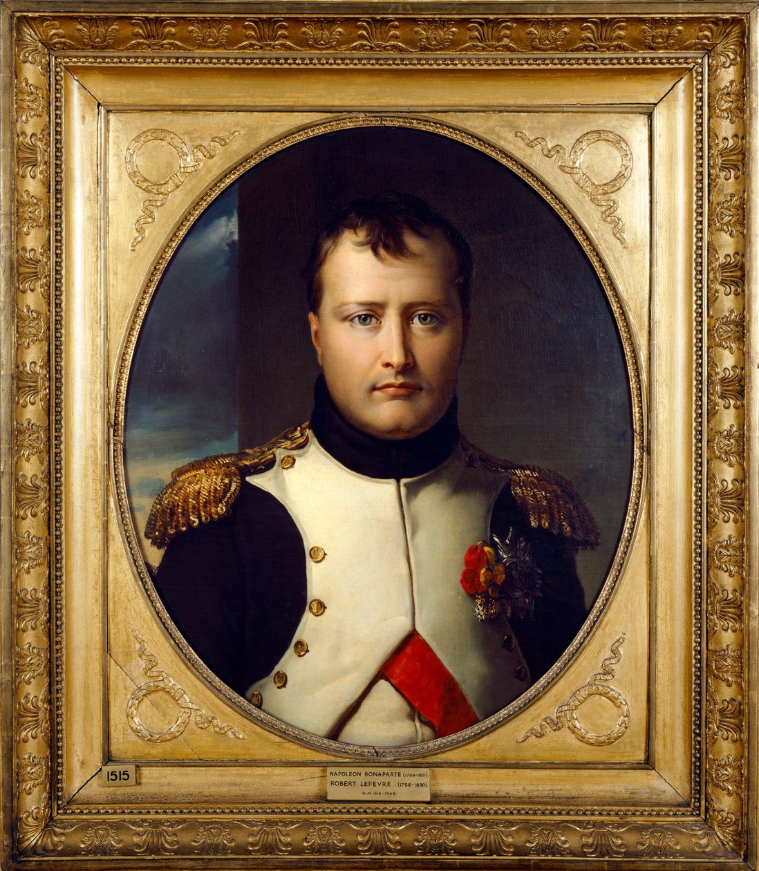 Retrato de Napoleão Bonaparte, século XIX de Robert Lefevre